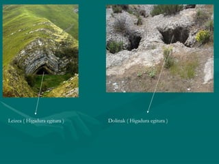 Leizea ( Higadura egitura ) Dolinak ( Higadura egitura ) 