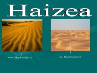 Haizea Dunak ( Higadura egitura ) Erg ( Higadura egitura ) 