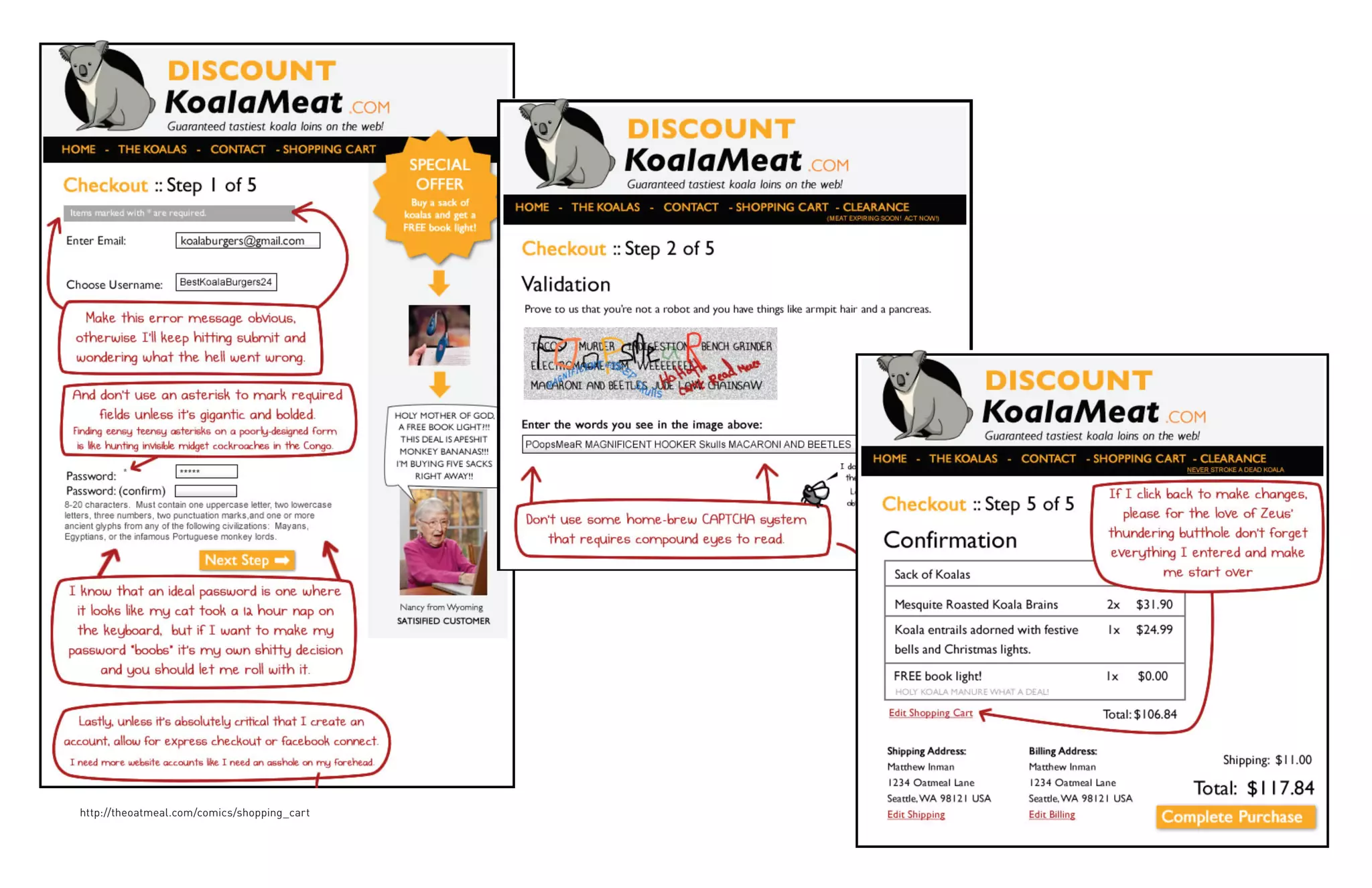 http://theoatmeal.com/comics/shopping_cart 
 