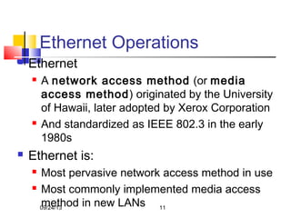 Lan access control methods | PPT