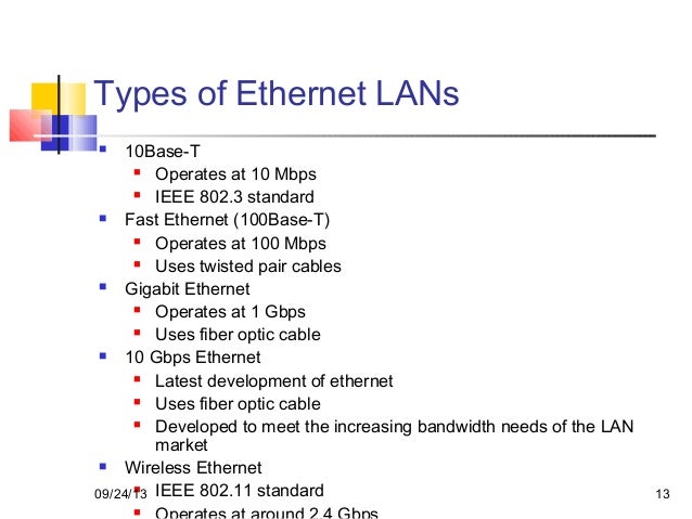 Lan access control methods
