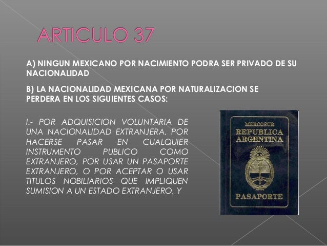 La Nacionalidad