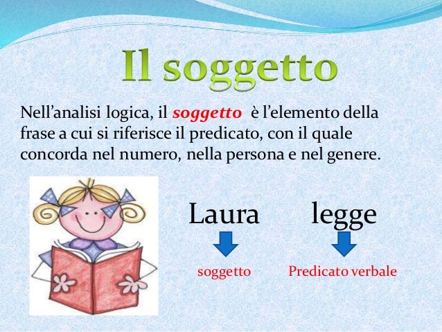 L'analisi logica