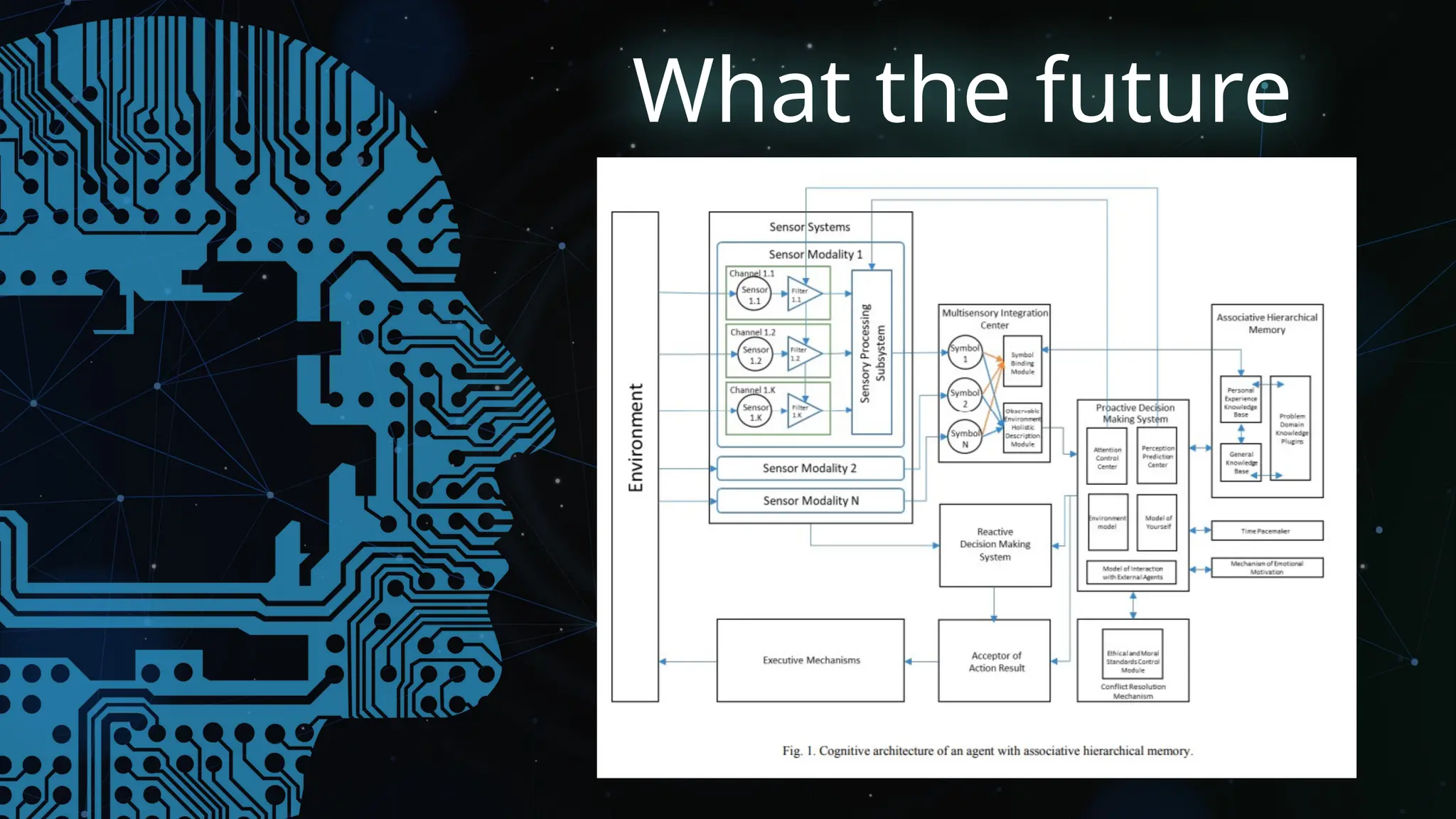 What the future
holds
 