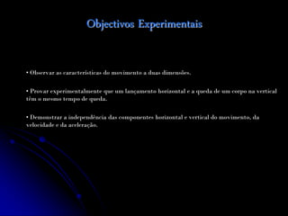 Lançamento de Projécteis