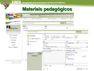 Materiais pedagógicos 