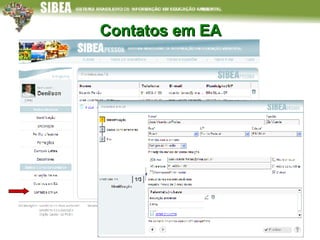 Contatos em EA 
