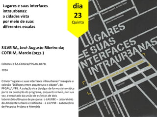 Urban planning 
architecture and 
heritage in Cape Verde 
TRUSIANI, Elio; MOASSAB, Andrea 
Editora: Orienta, Itália 
2013 ...