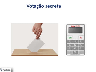 Votação secreta
 