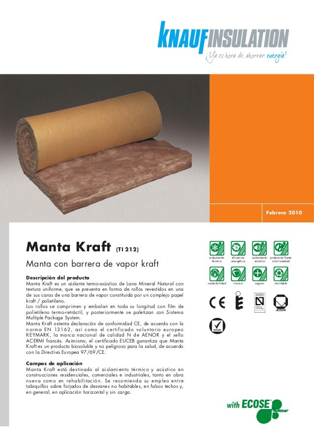 Rollo de aislamiento de Knauf Insulation