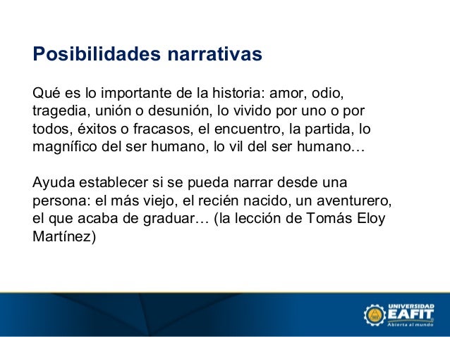La narracion periodistica