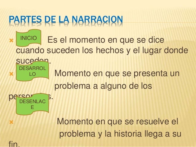 La narracion tics
