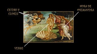 CEFIRO Y
CLORIS
VENUS
HORA DE
PRIMAVERA
 