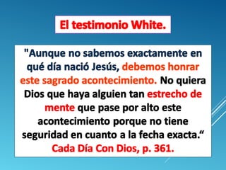 La navidad. ¿mandamiento o tradición bíblica.