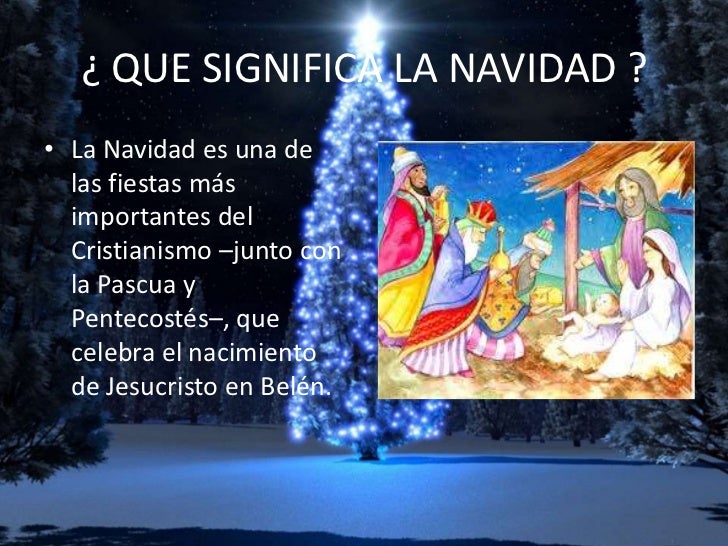 La navidad 1