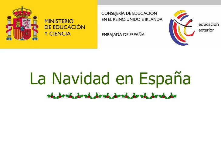 La navidad en España