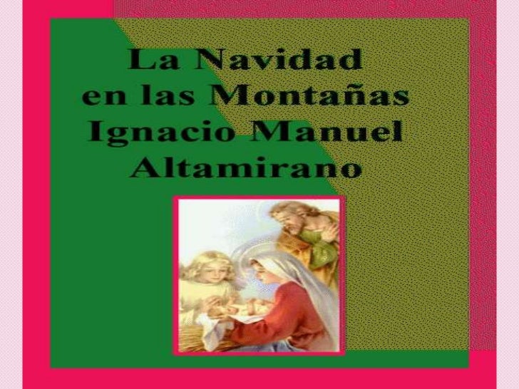 La navidad en las montañas