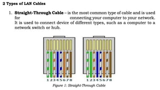 lan cabling, networking basicsdsdasdasdsaewewe | PPTX