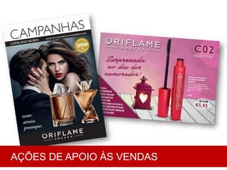 AÇÕES DE APOIO ÀS VENDAS
 