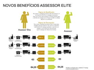 NOVOS BENEFÍCIOS ASSESSOR ELITE
 