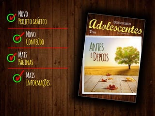 Lançamento - Nova Lição para os Adolescentes!