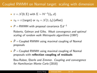 Unbiased Hamiltonian Monte Carlo | PDF