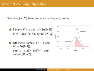 Unbiased Hamiltonian Monte Carlo | PDF