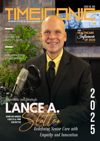 Slatton Top Healthcare Influencer for 2025 - Lance A. Slatton | PDF