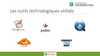 Les outils technologiques utilisés
 
