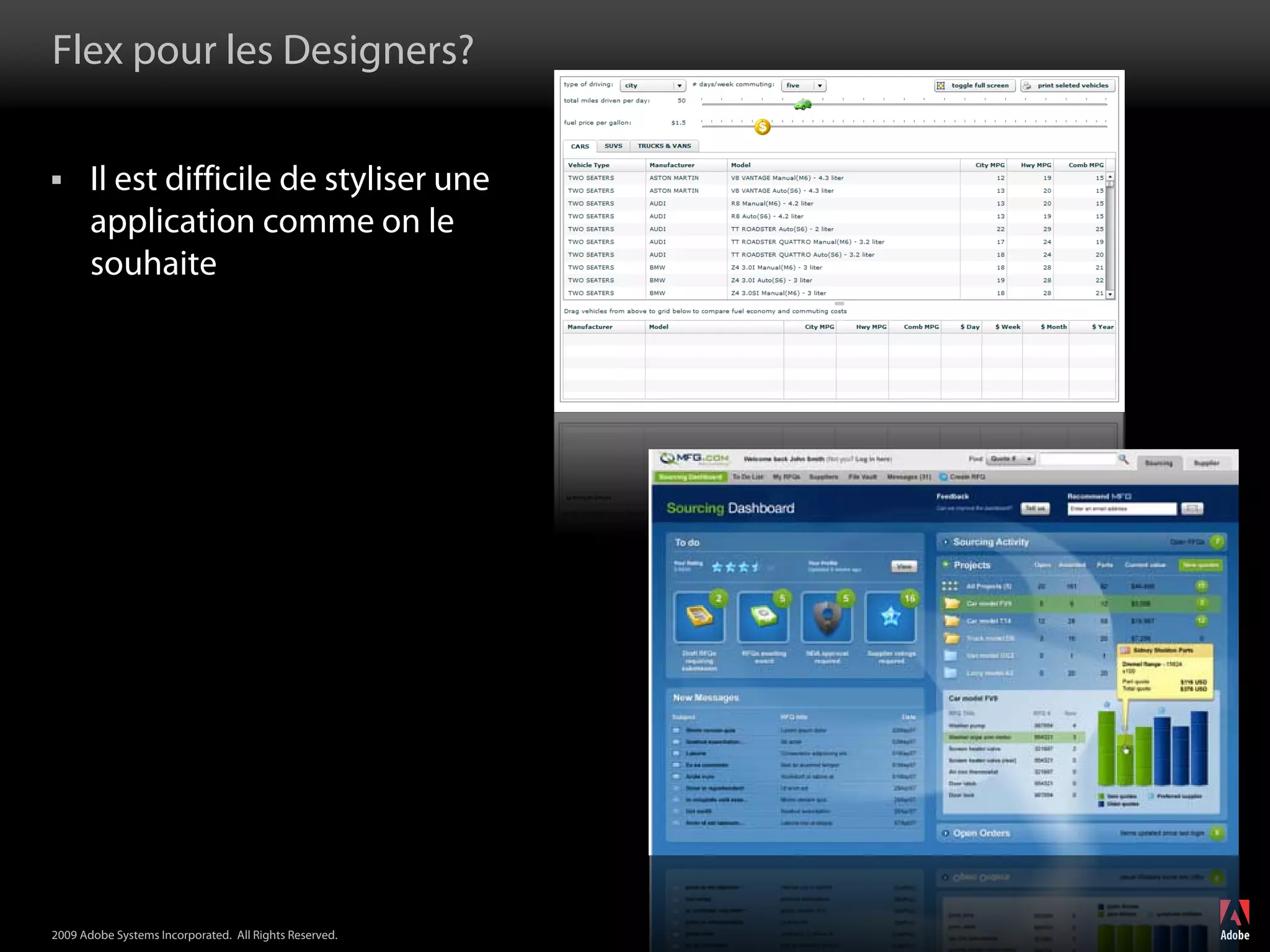 Flash Builder et Flash Catalyst
