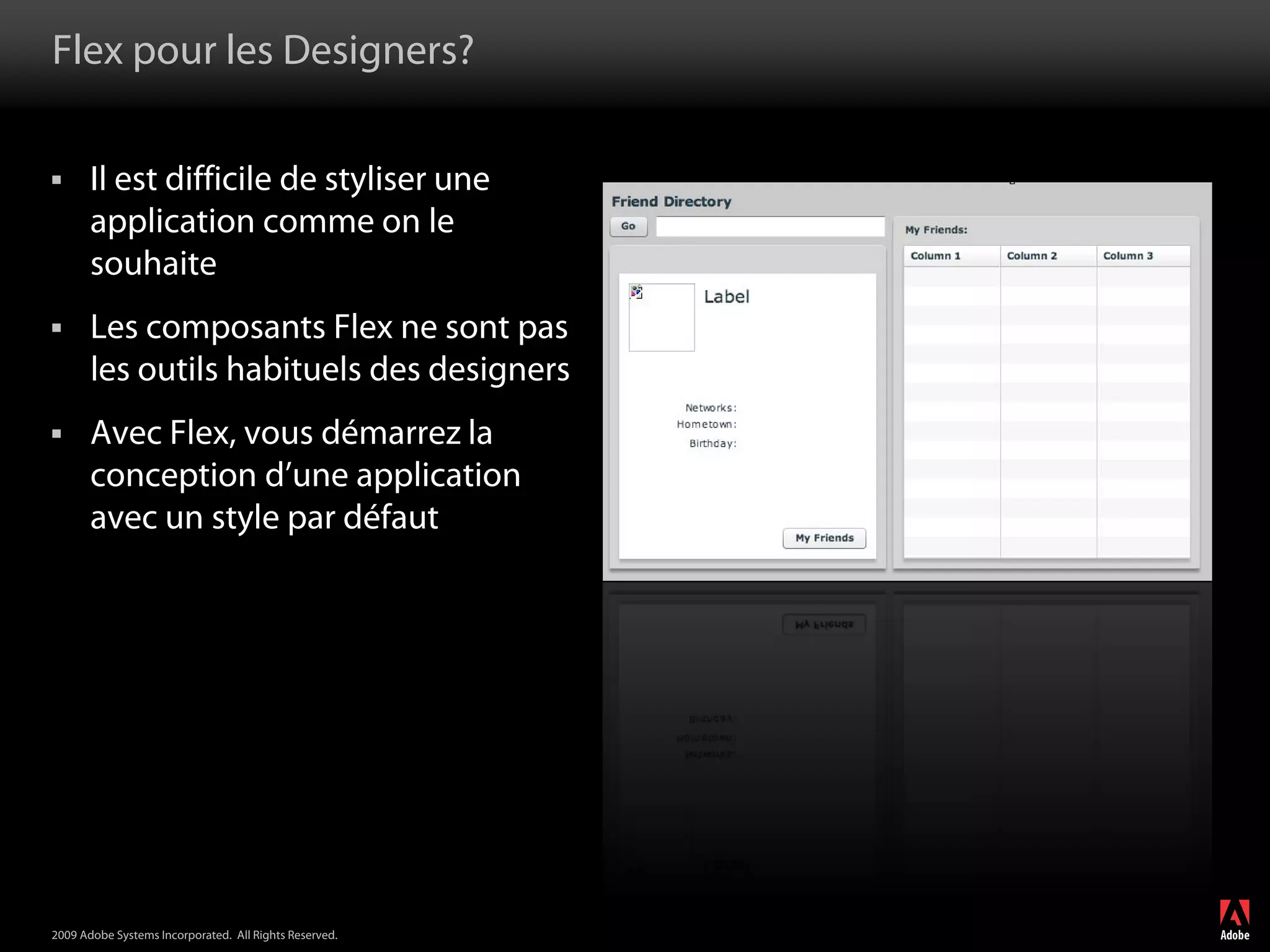 Flash Builder et Flash Catalyst