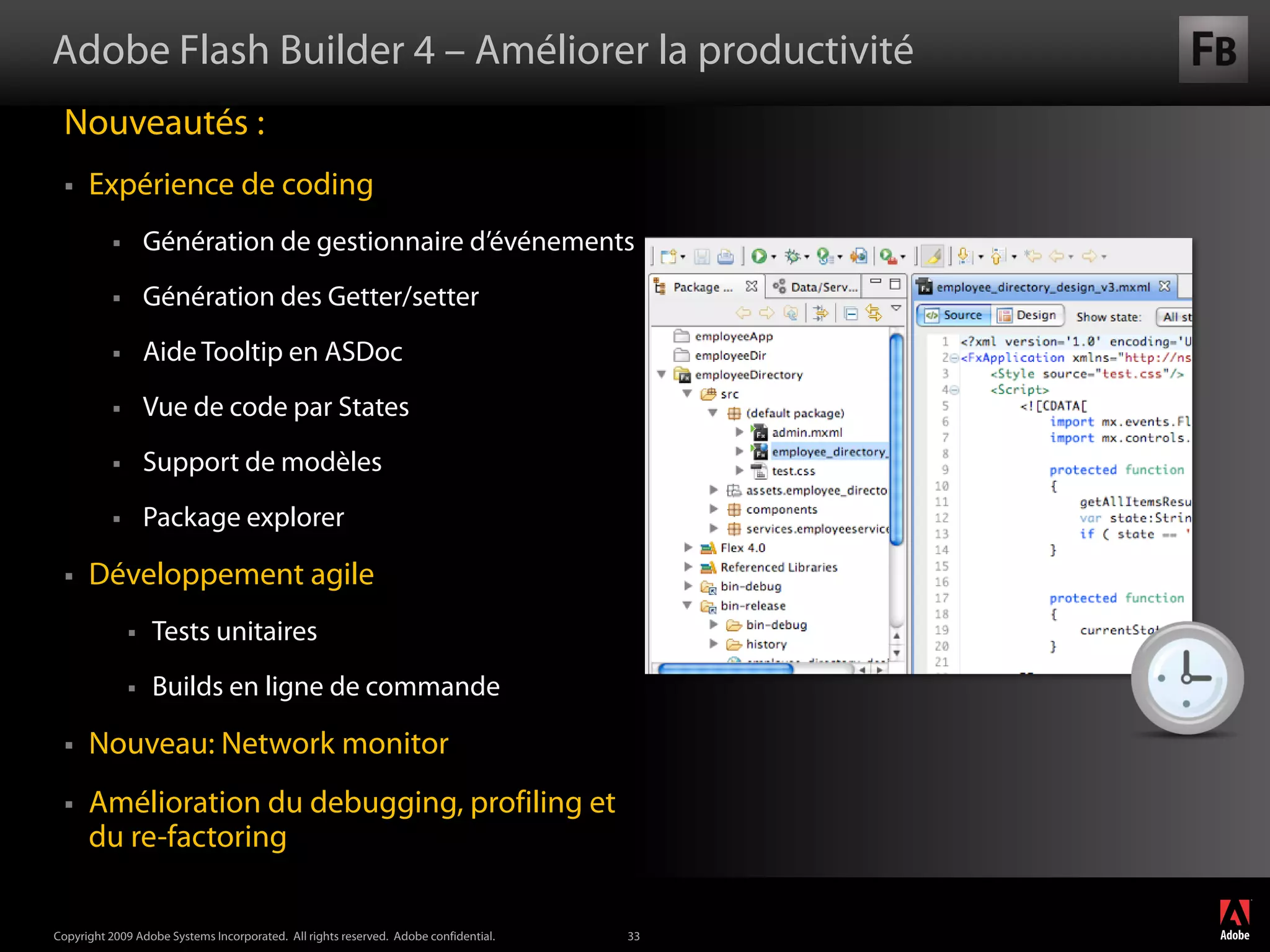 Flash Builder et Flash Catalyst