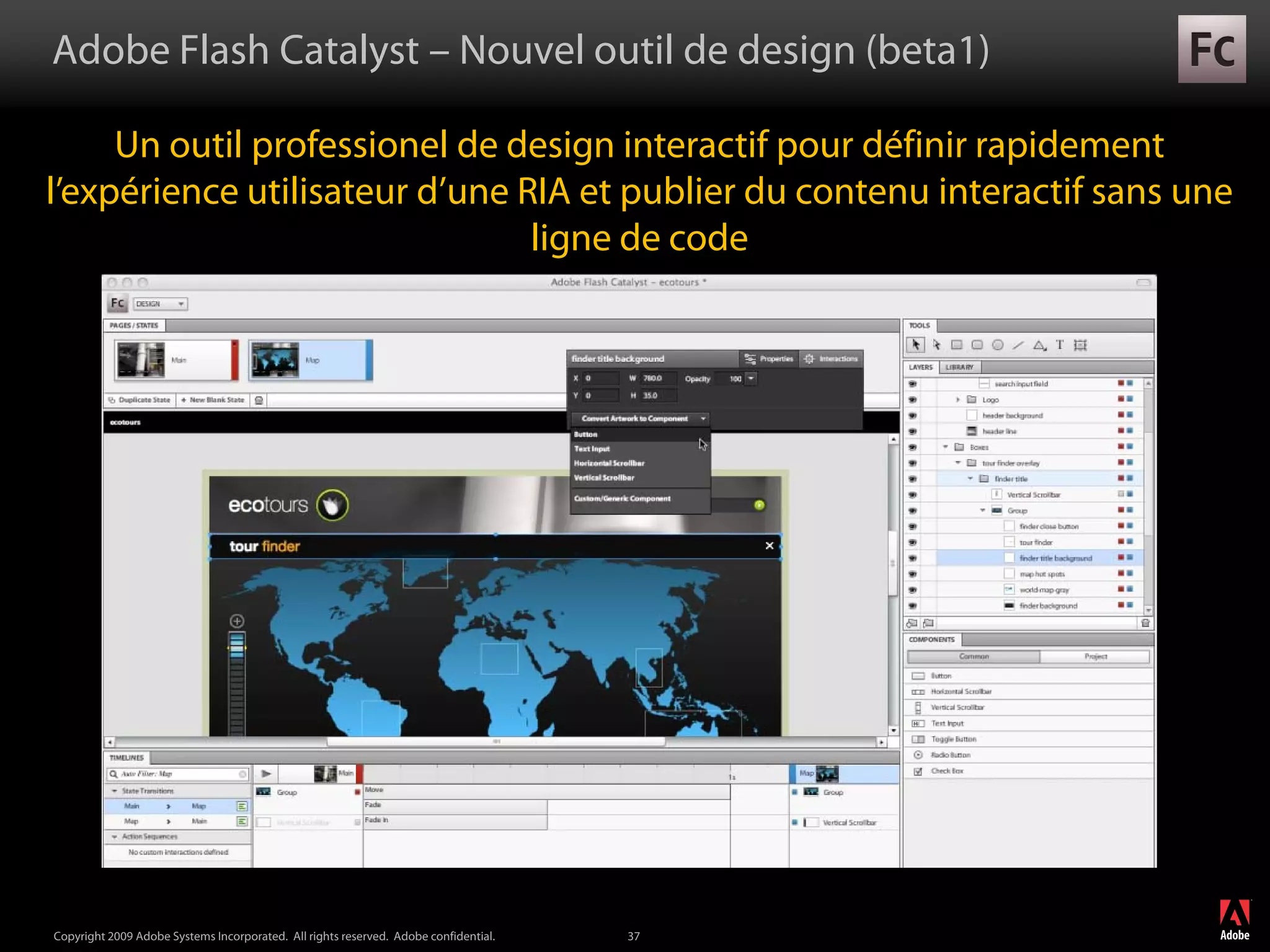Flash Builder et Flash Catalyst