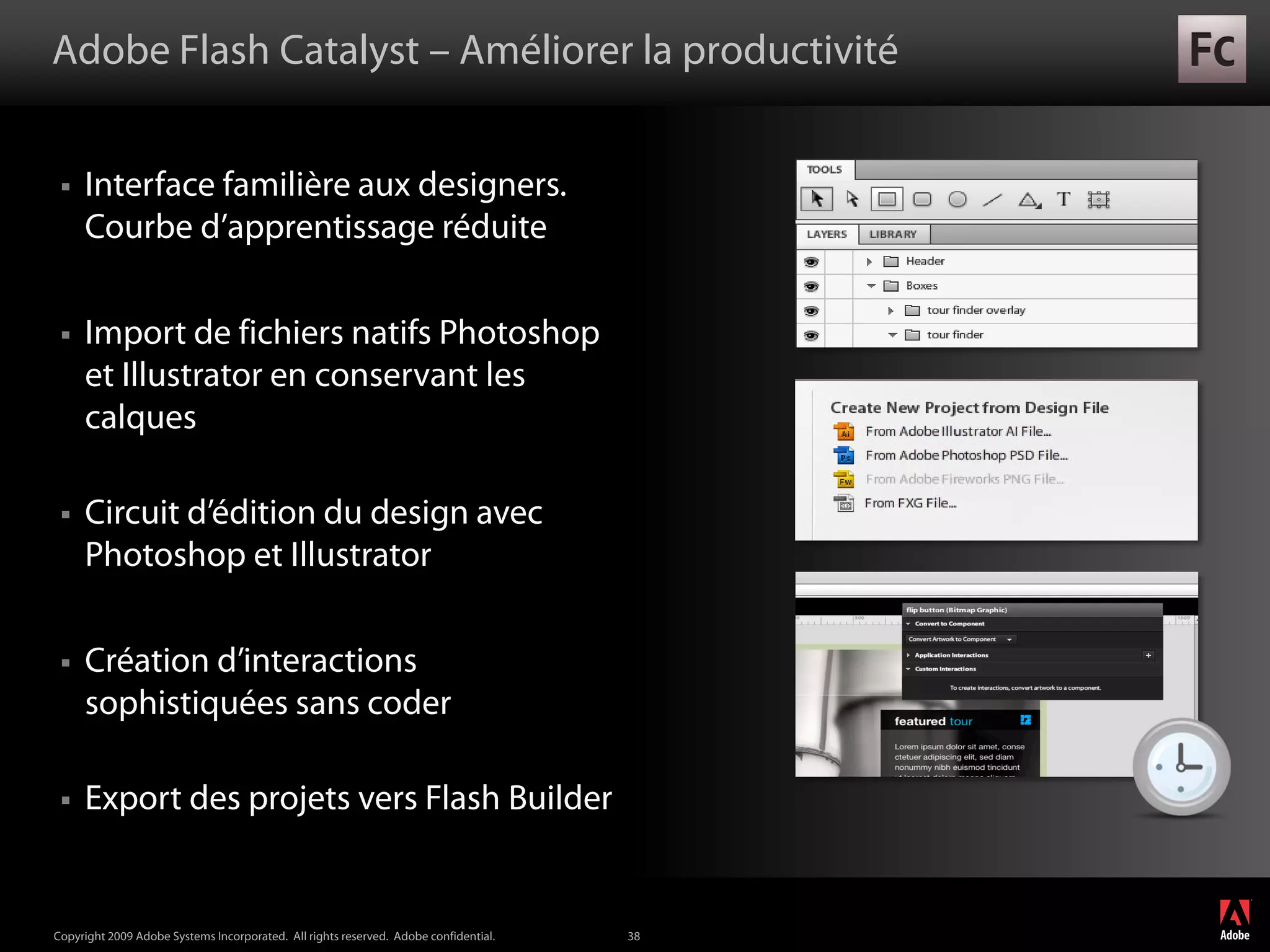 Flash Builder et Flash Catalyst