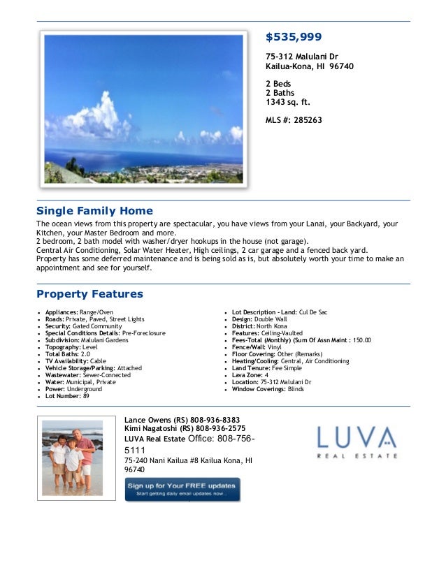 Lance Owens Rs Luxury Home Condo And Land Sales Specialist In Kail