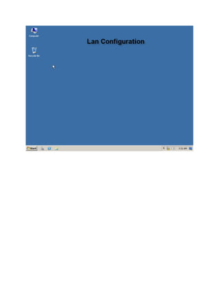 Lan configuration in windows Server 2008 R2 part 01