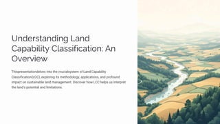 Land capability classification in agriculture.pdf
