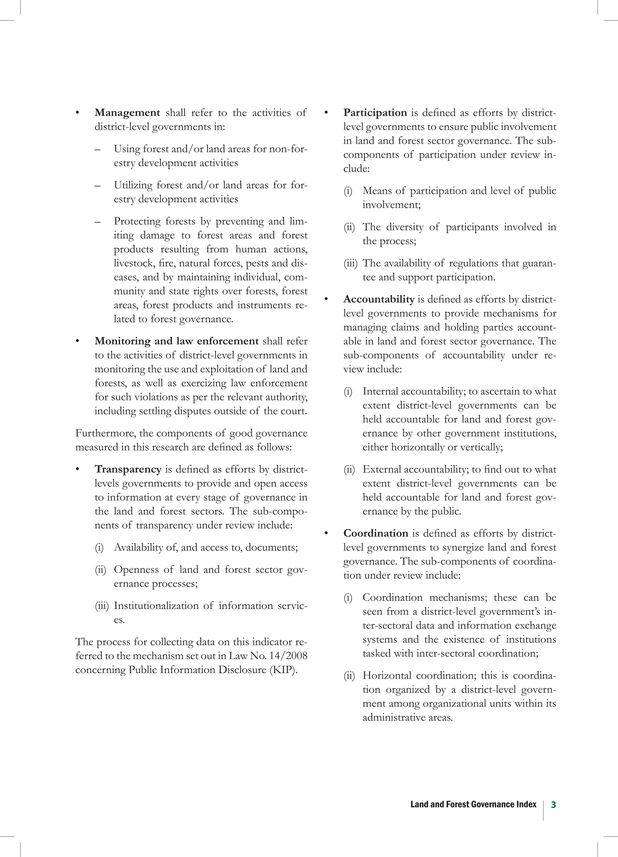 Land and-forest-governance-index-icel-english | PDF