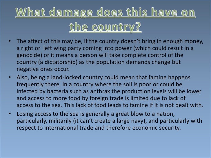 Land Locked Countries
