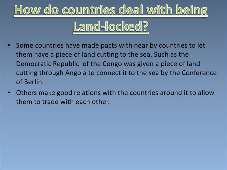 Land Locked Countries