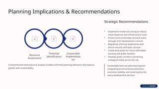Comprehensive Land Resources Study for Sustainable Urban Planning and ...