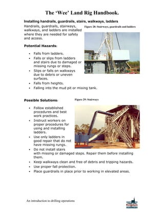 Handrail Rig Land rig handbook | PDF