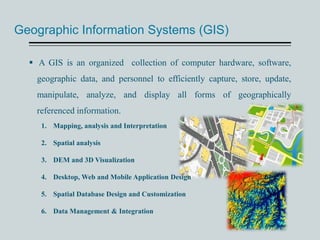 Land use land cover mapping for smart village using gis | PPTX