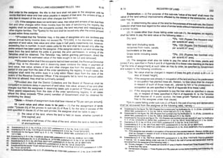 Kerala Land Assignment Rules-1964
