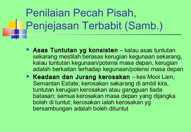LAND ACQUISITION (PENILAIAN PENGAMBILAN TANAH)