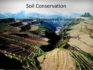 Land and soil resources