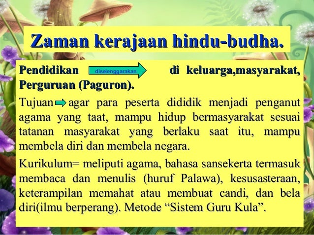 Landasan sejarah