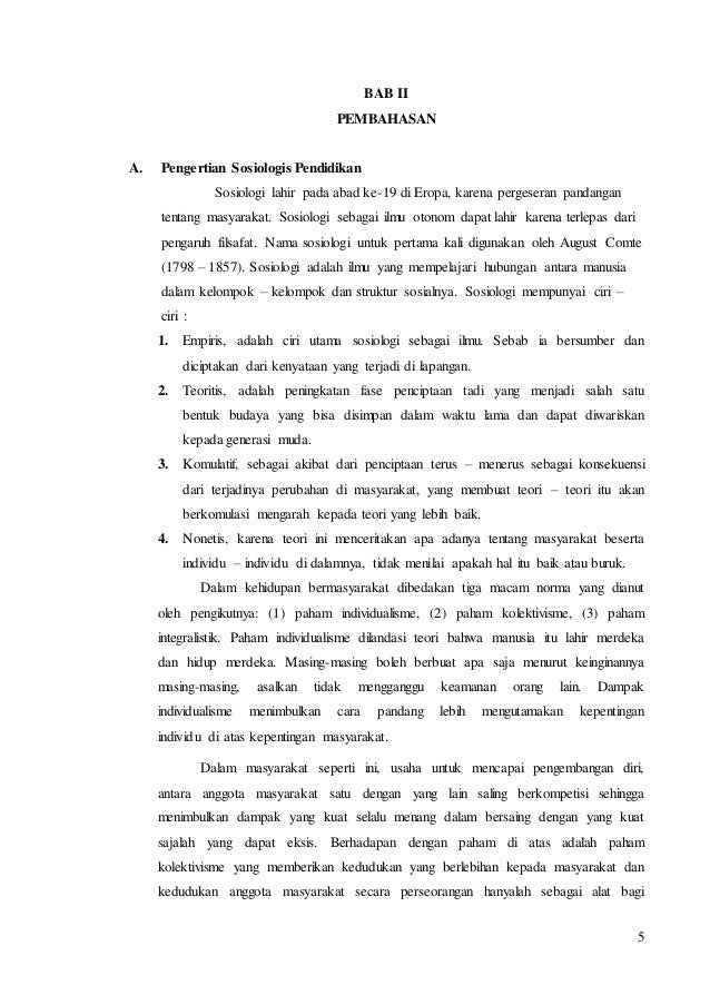 Landasan Sosiologis N Ekonomi