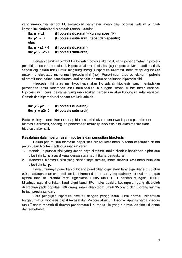Landasan teori dan hipotesis mpp