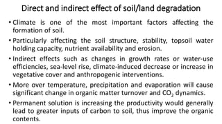 Land degradation and reclamation | PDF
